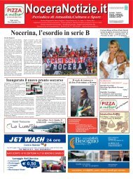 Nocerina, l'esordio in serie B - NoceraNotizie.it