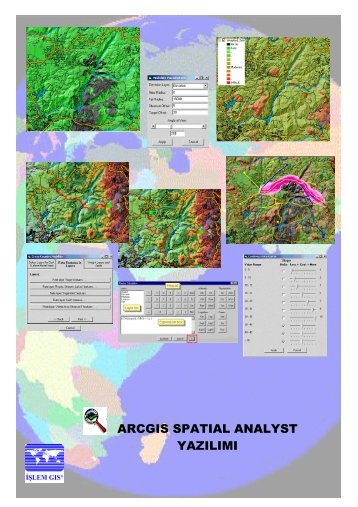 yazılımı arcgıs spatıal analyst