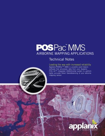 POSPac MMS Air Brochure - Trimble