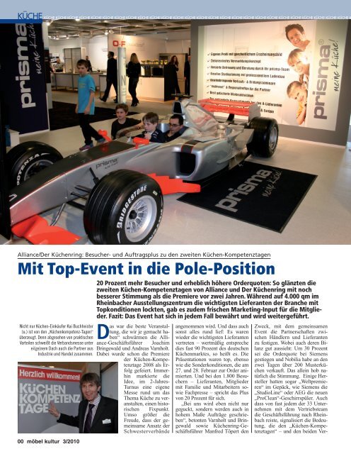 Mit Top-Event in die Pole-Position