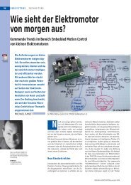 Wie sieht der Elektromotor von morgen aus? - Trinamic