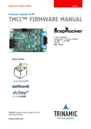 TMCM-1110 TMCL Firmware Manual - Trinamic
