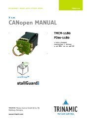 PD86-1180 CANopen FW Manual (.pdf) - Trinamic