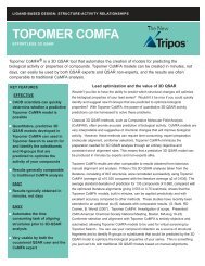 TOPOMER COMFA - Tripos