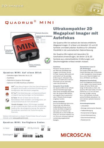 Microscan MS Quadrus Mini