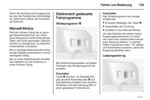 Handbuch - Opel