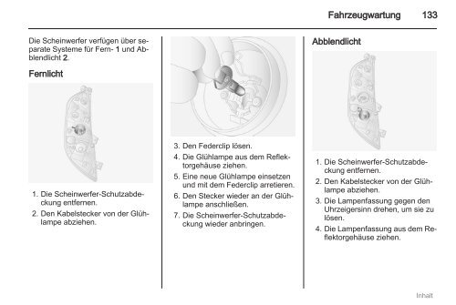 Handbuch - Opel