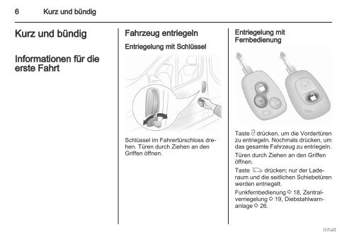 Handbuch - Opel