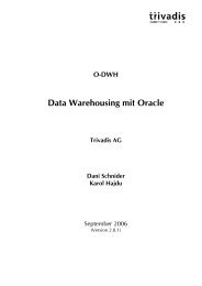 Data Warehousing mit Oracle - Trivadis