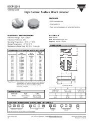 IDCP-2218 High Current, Surface Mount Inductor - Datasheet Catalog