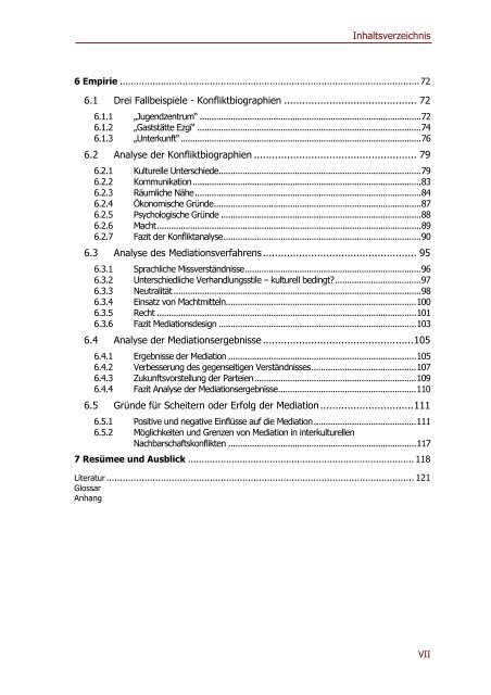 Interkulturelle Konflikte in Nachbarschaften und ihre Lösung durch ...