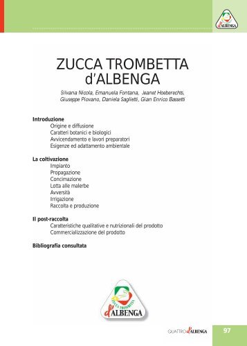 Coltivazione della zucca trombetta di Albenga - L'Ortofrutticola d ...