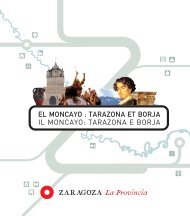 EL MONCAYO : TARAZONA ET BORJA IL MONCAYO: TARAZONA ...