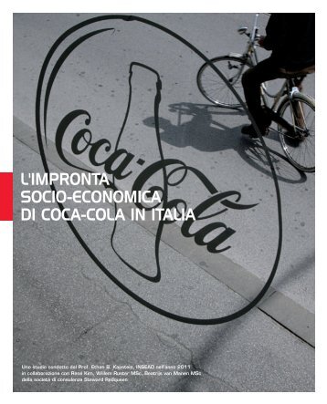 L'IMPRONTA SOCIO-ECONOMICA DI COCA-COLA IN ITALIA