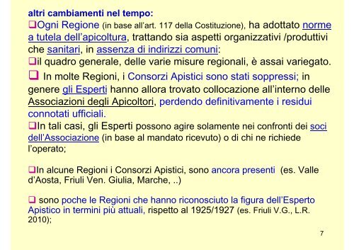 Legislazione sanit parte 1 - ALPA miele