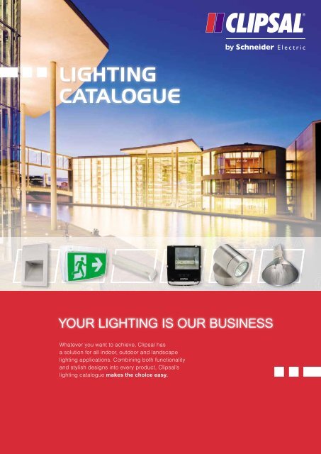 Clipsal Lighting Catalogue, 21164 - Glrsolutions.com.au