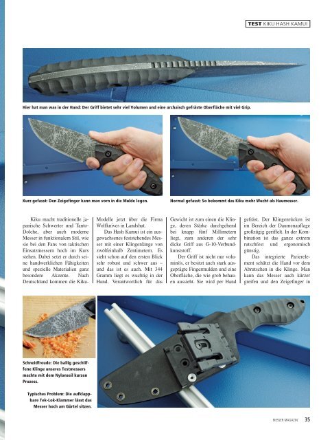 34-36 Kiku - Wolfknives - Feines Werkzeug & Handwerk