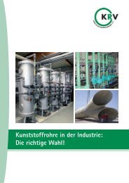 Kunststoffrohre in der Industrie: Die richtige Wahl! - Wkt-online.de