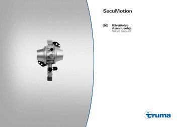 SecuMotion - Truma Gerätetechnik GmbH & Co. KG