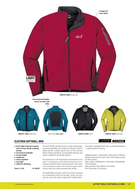 Jack Wolfskin Catalogue Summer 2012