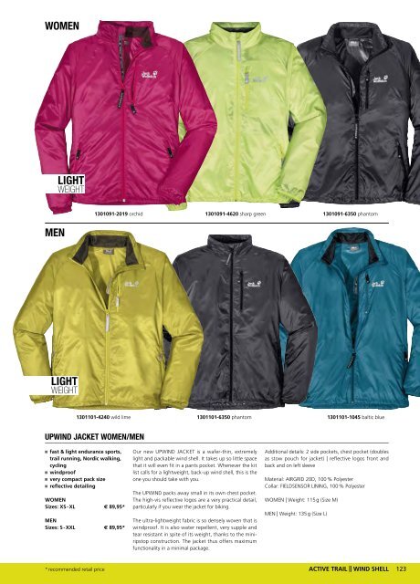 Jack Wolfskin Catalogue Summer 2012