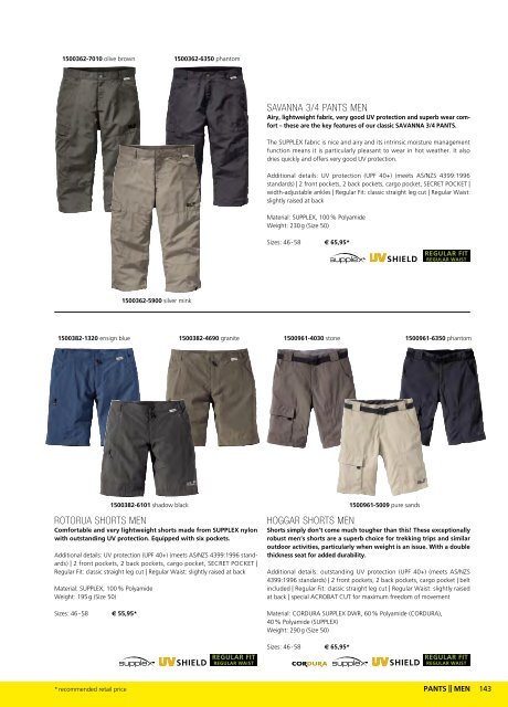 Jack Wolfskin Catalogue Summer 2012