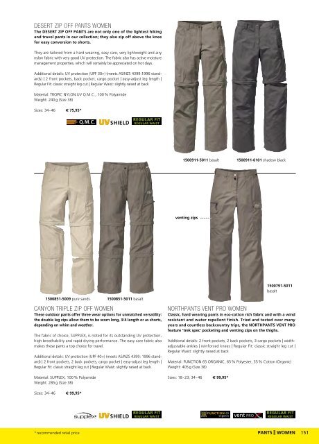 Jack Wolfskin Catalogue Summer 2012