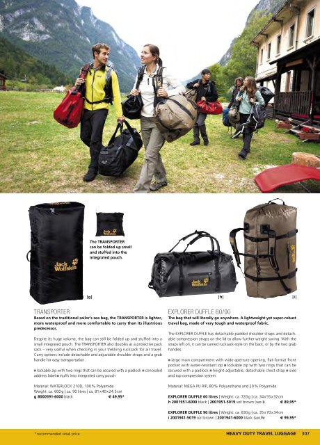 Jack Wolfskin Catalogue Summer 2012