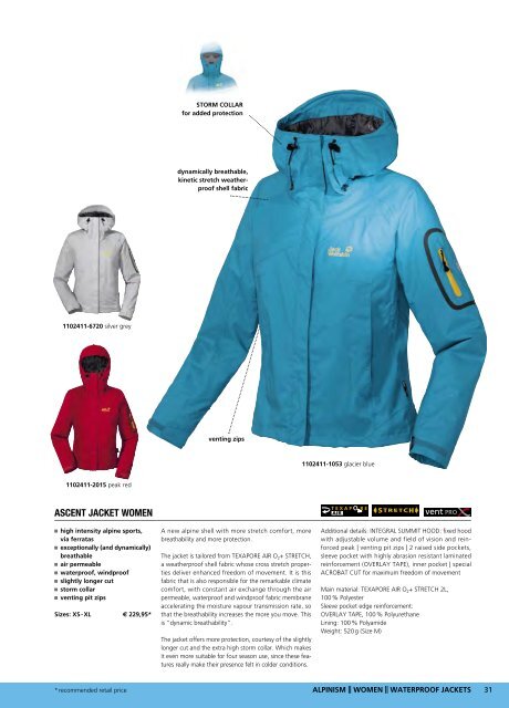 Jack Wolfskin Catalogue Summer 2012