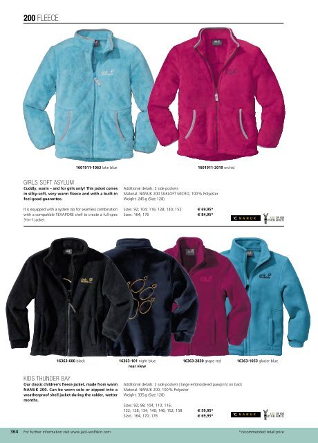 Jack Wolfskin Catalogue Summer 2012