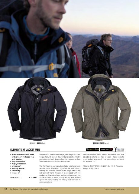 Jack Wolfskin Catalogue Summer 2012