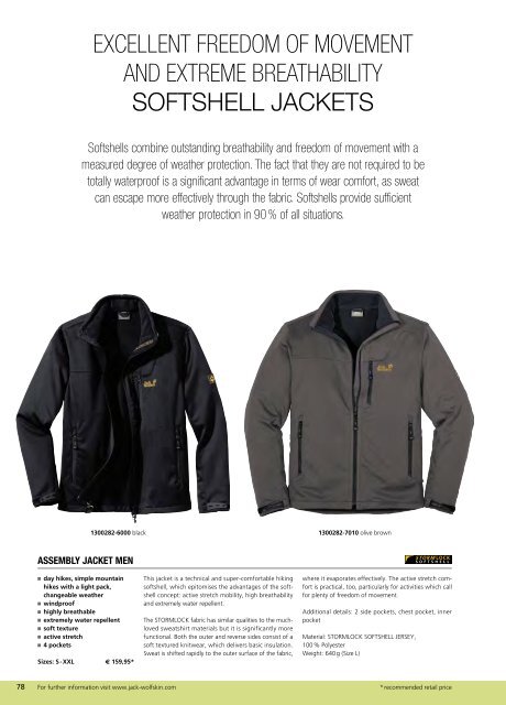 Jack Wolfskin Catalogue Summer 2012