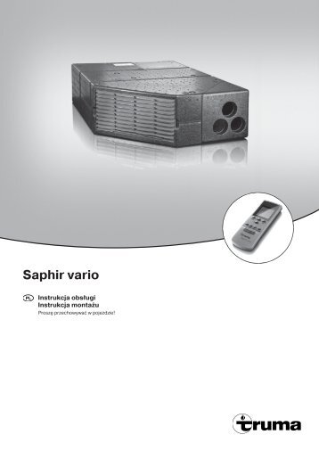 Saphir vario - Truma Gerätetechnik GmbH & Co. KG