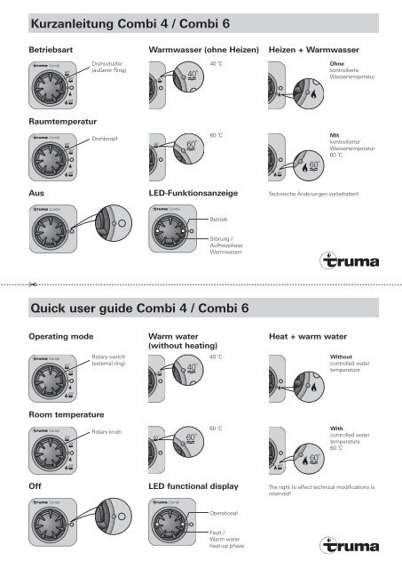 truma combi 4e manual