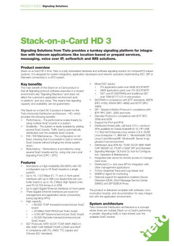 Stack-on-a-Card HD 3 - Tieto