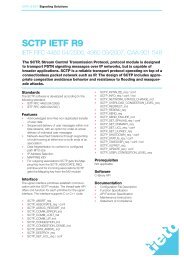 SCTP IETF R9 - Tieto