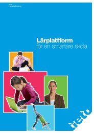 Lärplattform för en smartare skola - Tieto