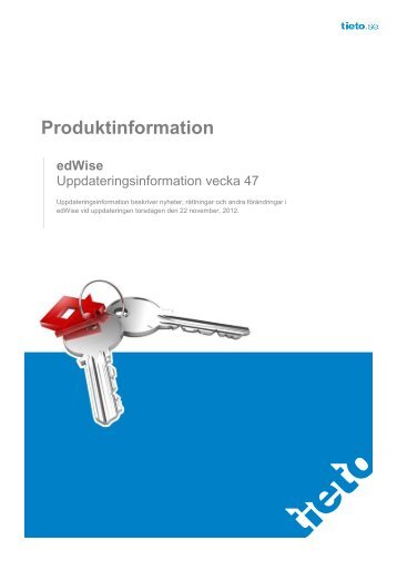 Produktinformation - Tieto