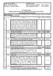 TN-18 ramnagar Drg.line TENDER 2012-13 - Ahmedabad Municipal ...