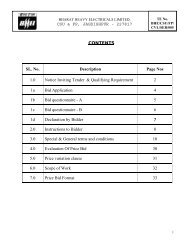 CSU & FP, JAGDISHPUR - Bharat Heavy Electricals Ltd.