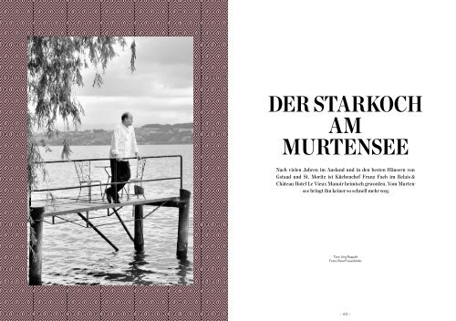 Der Starkoch am murtenSee - Hotellerie et Gastronomie Verlag