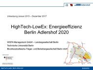 HighTech-LowEx: Energieeffizienz Berlin Adlershof 2020