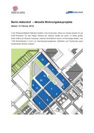 Berlin Adlershof – Aktuelle Wohnungsbauprojekte - Das ...