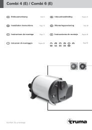 Combi 4 (E) / Combi 6 (E) - Truma Gerätetechnik GmbH & Co. KG