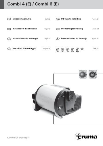 Combi 4 (E) / Combi 6 (E) - Truma Gerätetechnik GmbH & Co. KG