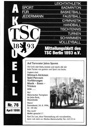 76 - TSC Berlin 1893 e.V.