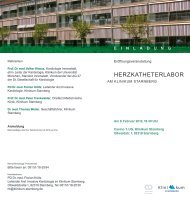 Eröffnung Herzkatheterlabor Klinikum Starnberg - Kardiologie ...
