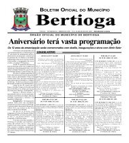 42 - Prefeitura do Município de BERTIOGA.