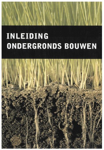 Inleiding Ondergronds Bouwen (PDF)