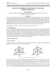 elastic anisotropy of hcp metal crystals and polycrystals